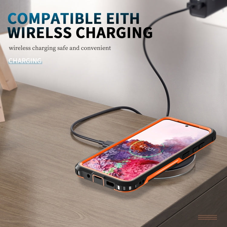 For Samsung Galaxy S20 3 in 1 PC + TPU Phone Case with Ring Holder