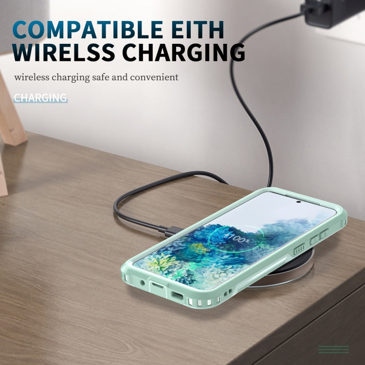 For Samsung Galaxy S20+ 3 in 1 PC + TPU Phone Case with Ring Holder