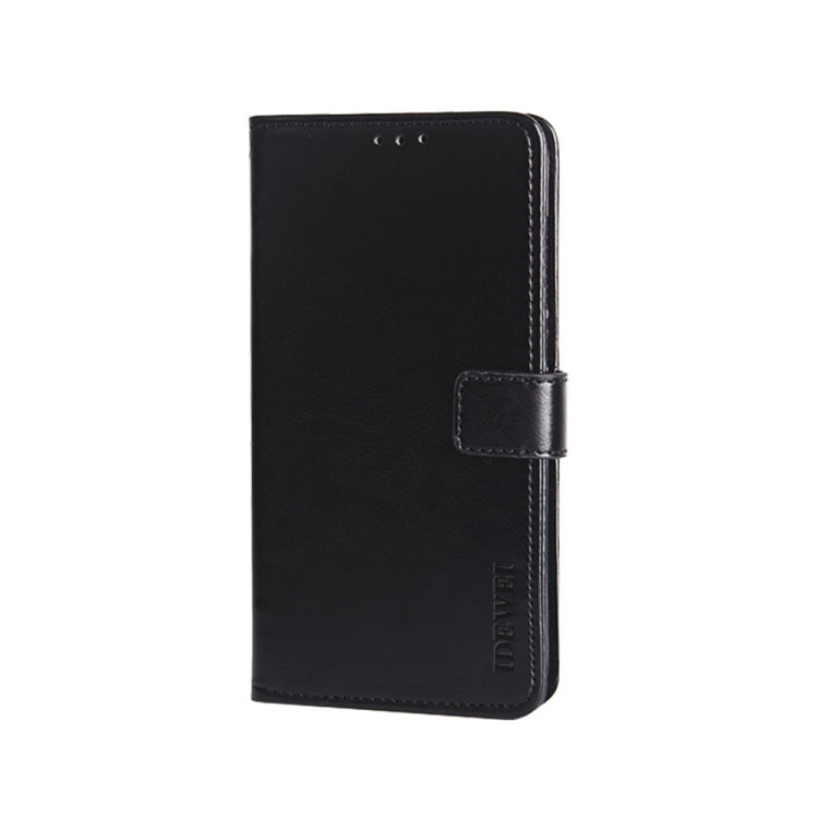 For Umidigi Bison X10 idewei Crazy Horse Texture Leather Phone Case