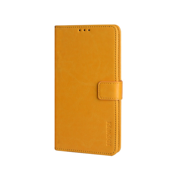 For Umidigi Bison X10 idewei Crazy Horse Texture Leather Phone Case