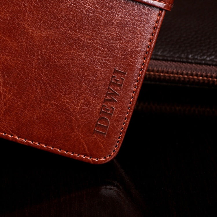 For Umidigi Bison X10 idewei Crazy Horse Texture Leather Phone Case