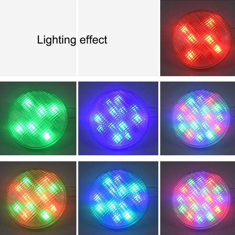 24W LED Recessed Swimming Pool Light Underwater Light Source(Colorful Light)