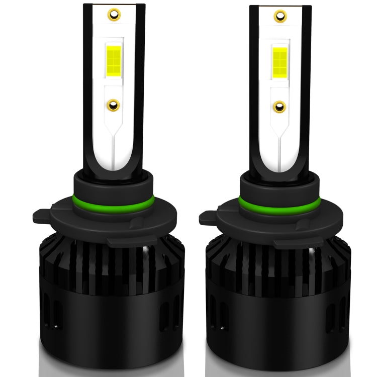 1 Pair P2 9006 DC9-12V / 24W / 2200LM IP68 Car Waterproof Headlight 6LEDs SMD-3570 Lamp Beads