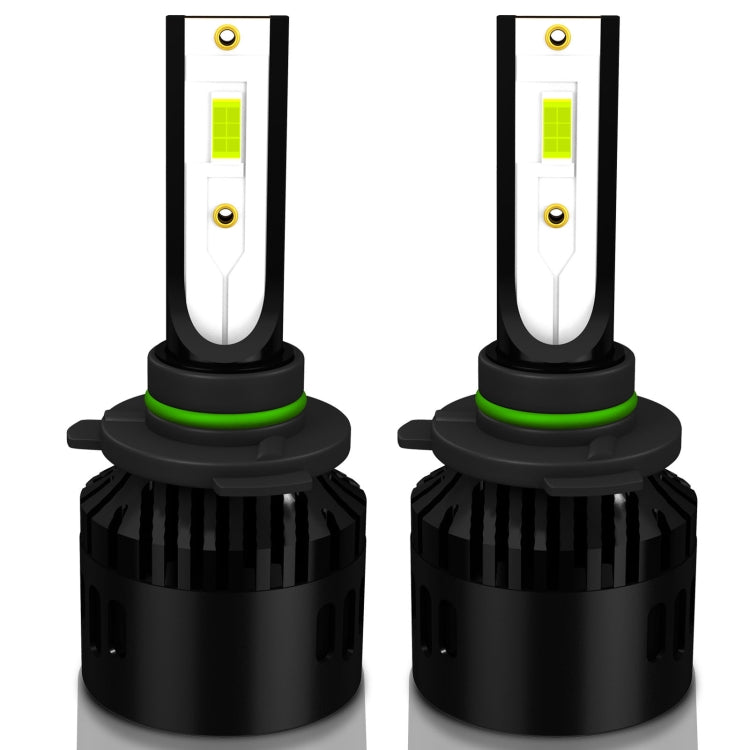 1 Pair P2 9006 DC9-12V / 24W / 2200LM IP68 Car Waterproof Headlight 6LEDs SMD-3570 Lamp Beads