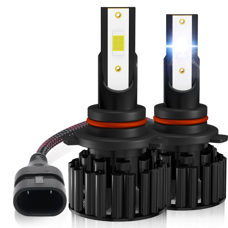 1 Pair Z3 9005 DC9-12V / 24W / 2200LM IP68 Car Waterproof Headlight 6LEDs SMD-3570 Lamp Beads