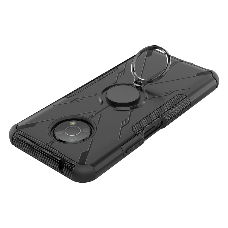 For Nokia G300 Armor Bear Shockproof PC + TPU Phone Case with Ring Holder
