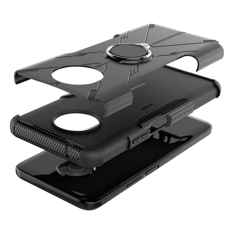 For Nokia G300 Armor Bear Shockproof PC + TPU Phone Case with Ring Holder