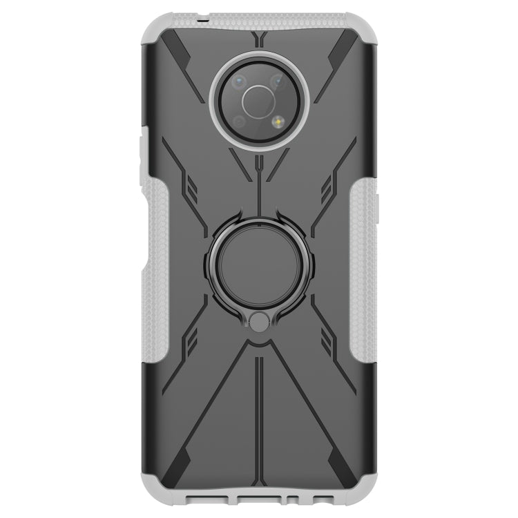 For Nokia G300 Armor Bear Shockproof PC + TPU Phone Case with Ring Holder