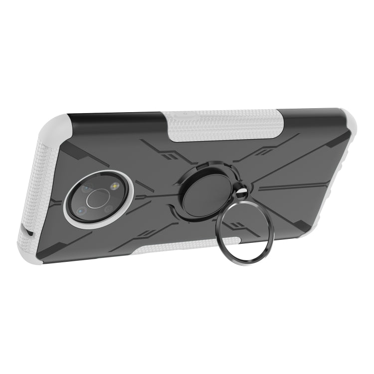 For Nokia G300 Armor Bear Shockproof PC + TPU Phone Case with Ring Holder