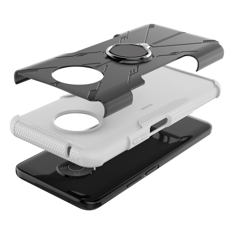 For Nokia G300 Armor Bear Shockproof PC + TPU Phone Case with Ring Holder