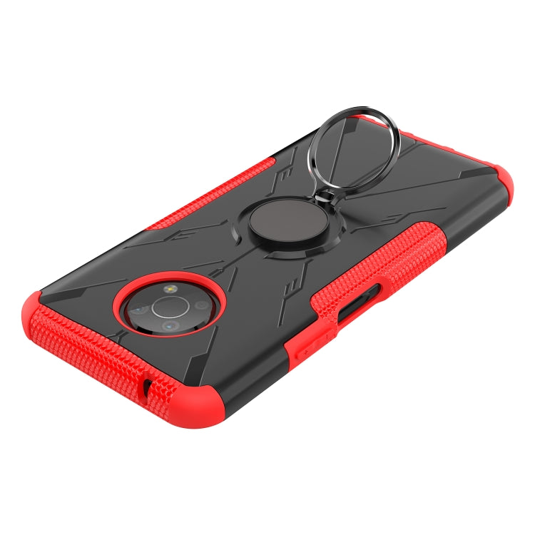 For Nokia G300 Armor Bear Shockproof PC + TPU Phone Case with Ring Holder