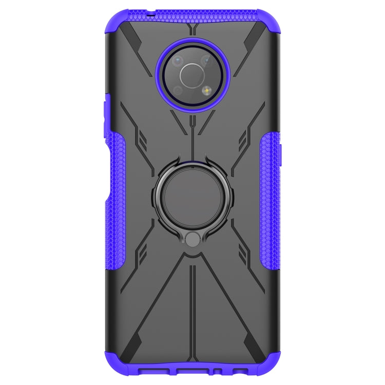 For Nokia G300 Armor Bear Shockproof PC + TPU Phone Case with Ring Holder