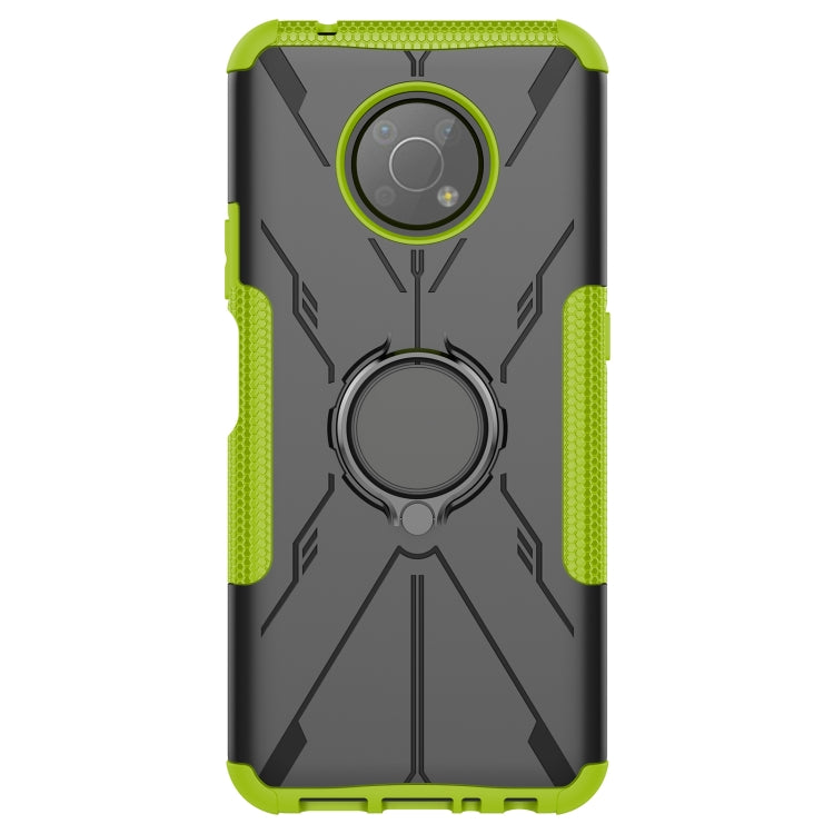 For Nokia G300 Armor Bear Shockproof PC + TPU Phone Case with Ring Holder