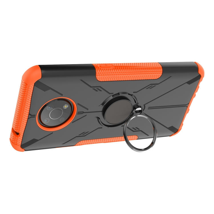 For Nokia G300 Armor Bear Shockproof PC + TPU Phone Case with Ring Holder