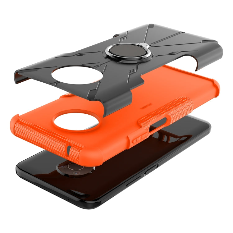 For Nokia G300 Armor Bear Shockproof PC + TPU Phone Case with Ring Holder