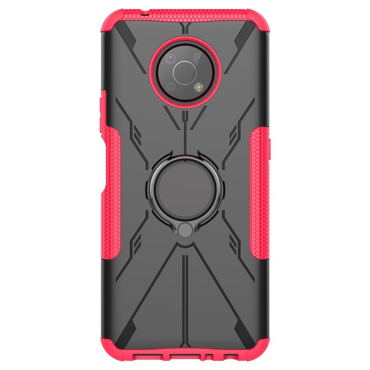 For Nokia G300 Armor Bear Shockproof PC + TPU Phone Case with Ring Holder