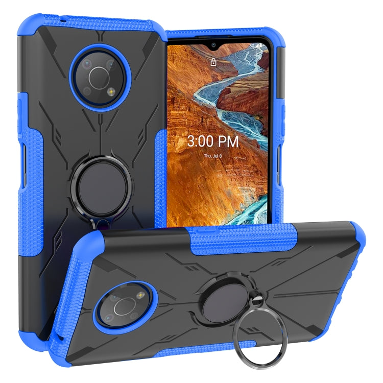 For Nokia G300 Armor Bear Shockproof PC + TPU Phone Case with Ring Holder