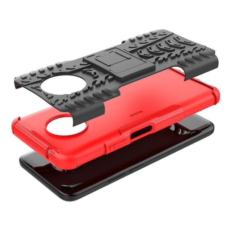 For Nokia G300 Tire Texture TPU + PC Phone Case with Holder