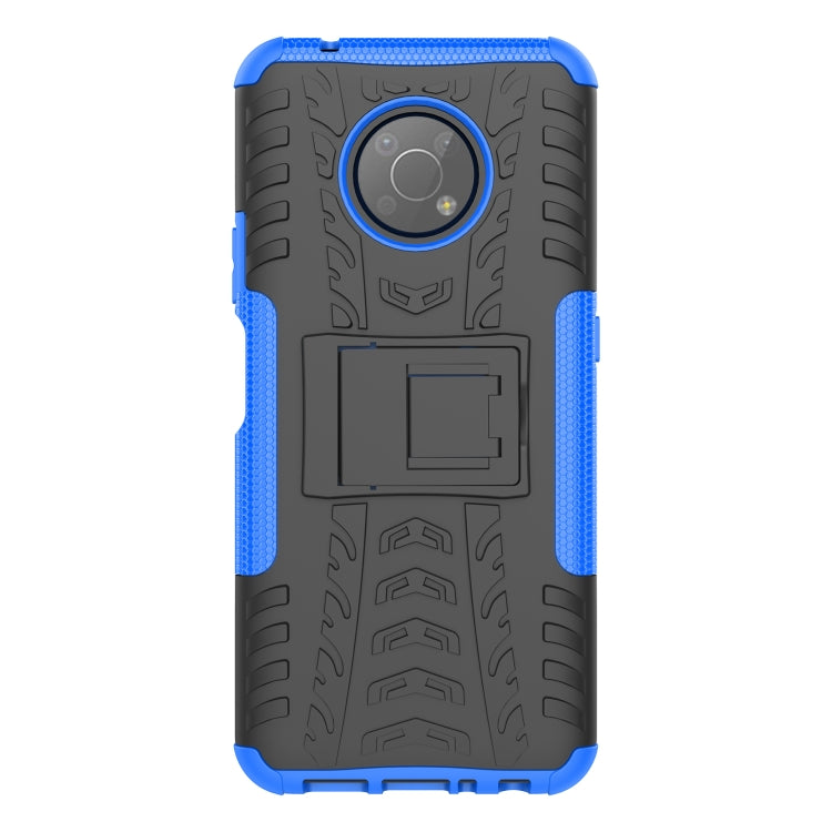 For Nokia G300 Tire Texture TPU + PC Phone Case with Holder
