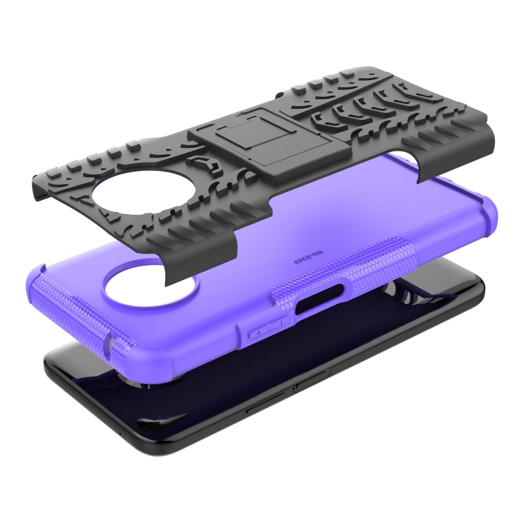 For Nokia G300 Tire Texture TPU + PC Phone Case with Holder