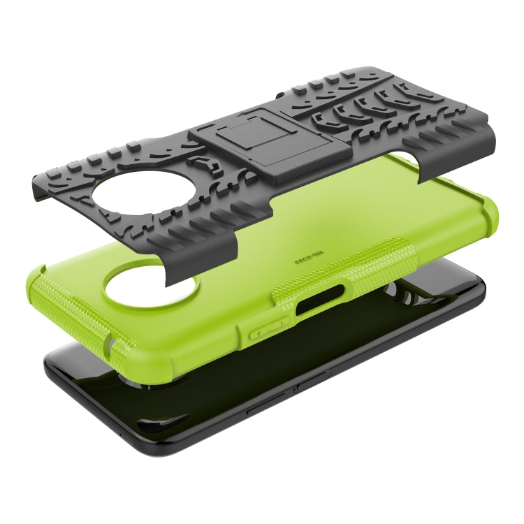 For Nokia G300 Tire Texture TPU + PC Phone Case with Holder