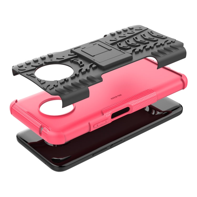 For Nokia G300 Tire Texture TPU + PC Phone Case with Holder