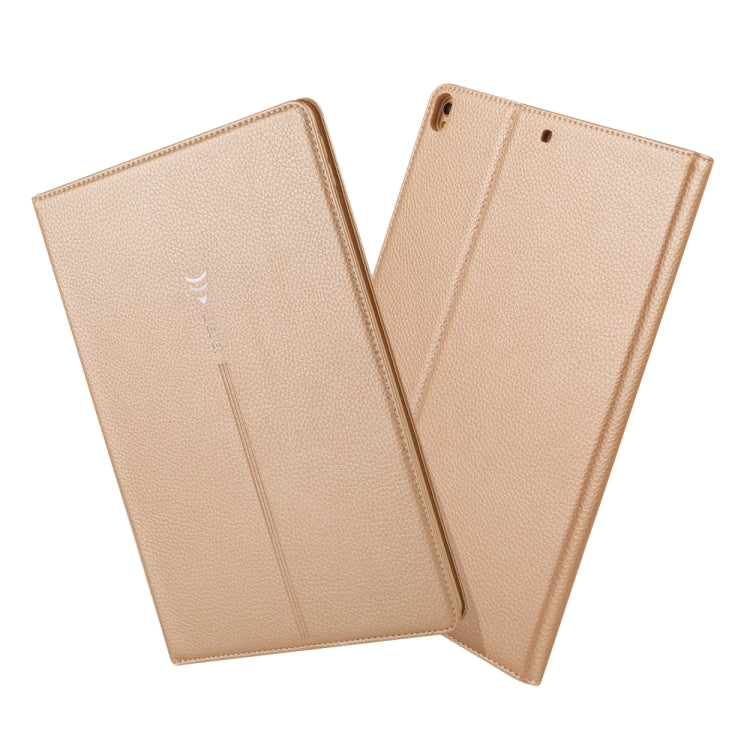 For iPad 10.2 2021 / 2020 / 2019 GEBEI PU+TPU Horizontal Flip Protective Case with Holder & Card Slots
