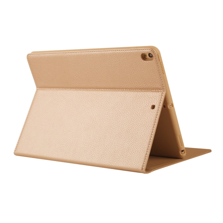 For iPad 10.2 2021 / 2020 / 2019 GEBEI PU+TPU Horizontal Flip Protective Case with Holder & Card Slots