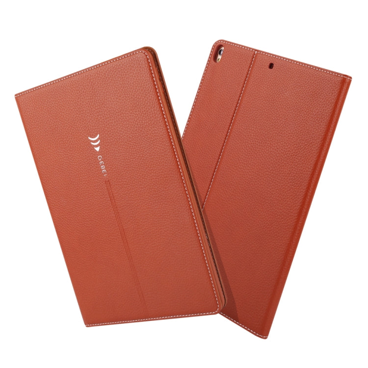 For iPad 10.2 2021 / 2020 / 2019 GEBEI PU+TPU Horizontal Flip Protective Case with Holder & Card Slots