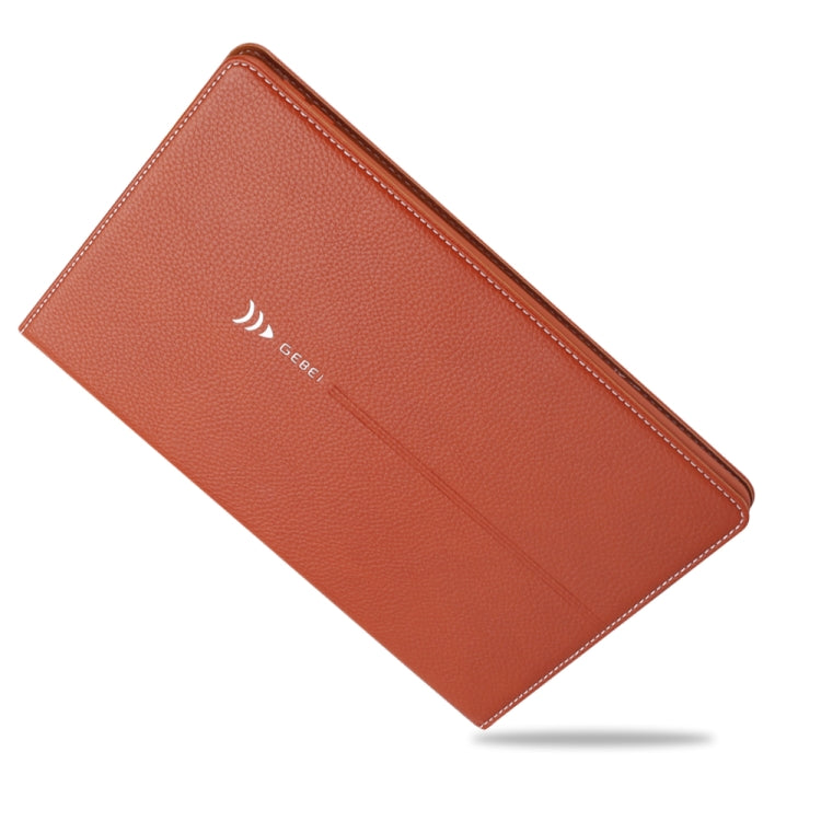 For iPad 10.2 2021 / 2020 / 2019 GEBEI PU+TPU Horizontal Flip Protective Case with Holder & Card Slots