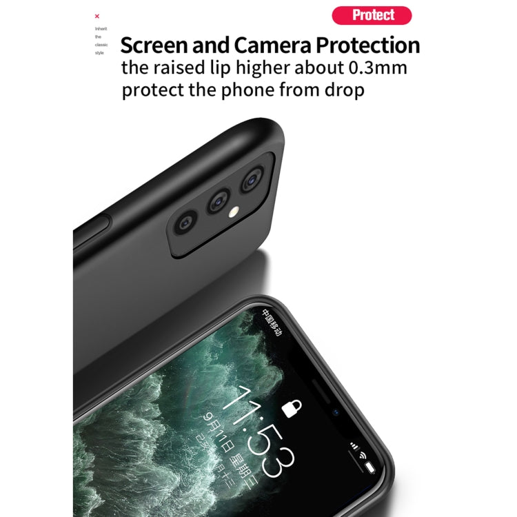 For Samsung Galaxy M52 5G Classic Tilt Strip Grain Magnetic Shockproof PC + TPU Phone Case