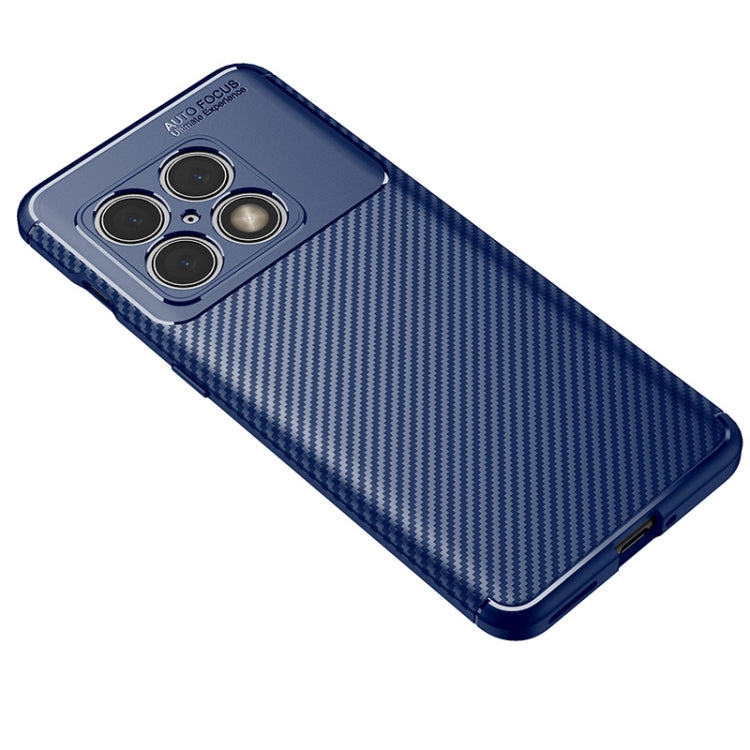 For OnePlus 10 Pro 5G Carbon Fiber Texture Shockproof TPU Phone Case