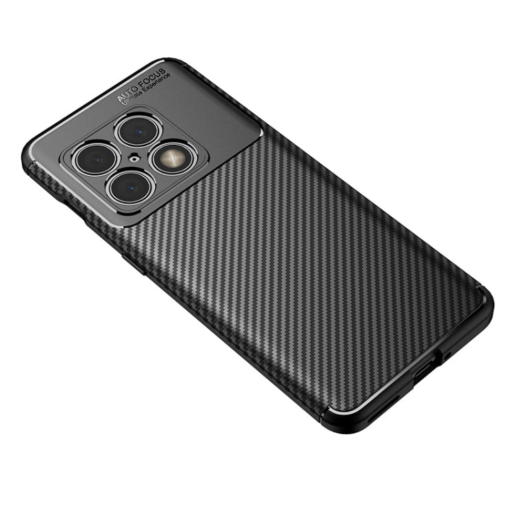 For OnePlus 10 Pro 5G Carbon Fiber Texture Shockproof TPU Phone Case