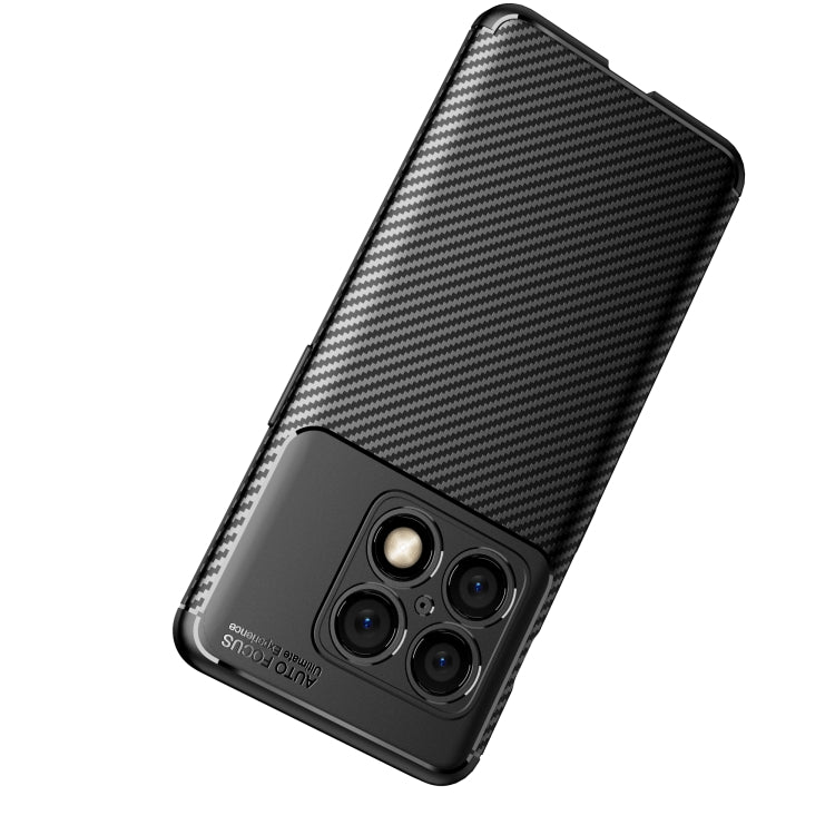 For OnePlus 10 Pro 5G Carbon Fiber Texture Shockproof TPU Phone Case