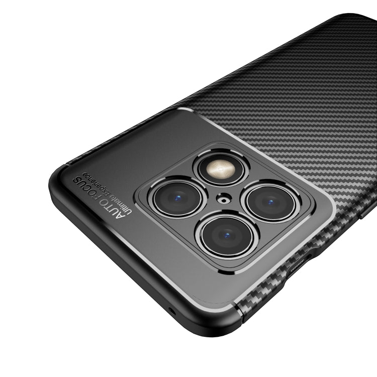 For OnePlus 10 Pro 5G Carbon Fiber Texture Shockproof TPU Phone Case
