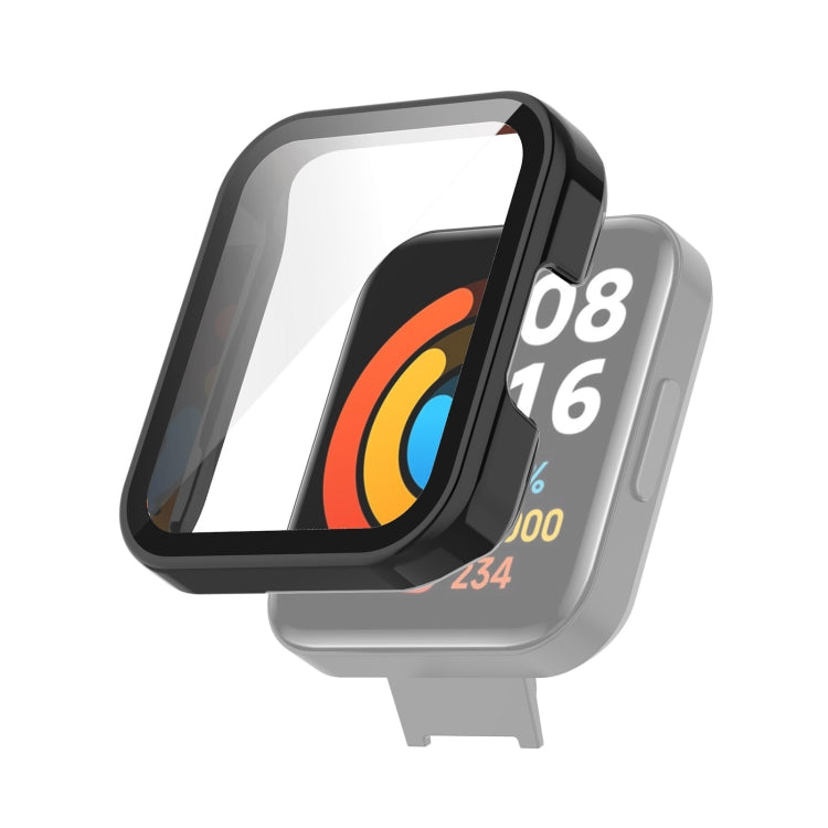 For Xiaomi Redmi Watch 2 PC + Tempered Glass Watch Protective Case