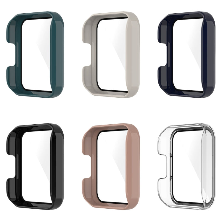 For Xiaomi Redmi Watch 2 PC + Tempered Glass Watch Protective Case