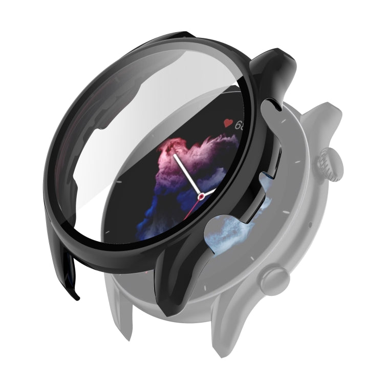 For Amazfit GTR 3 / GTR 3 Pro PC + Tempered Glass Watch Protective Case