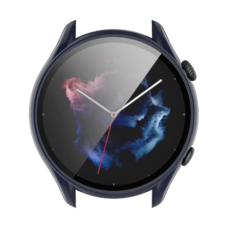 For Amazfit GTR 3 / GTR 3 Pro PC + Tempered Glass Watch Protective Case