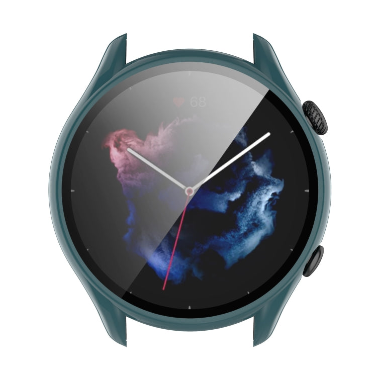 For Amazfit GTR 3 / GTR 3 Pro PC + Tempered Glass Watch Protective Case