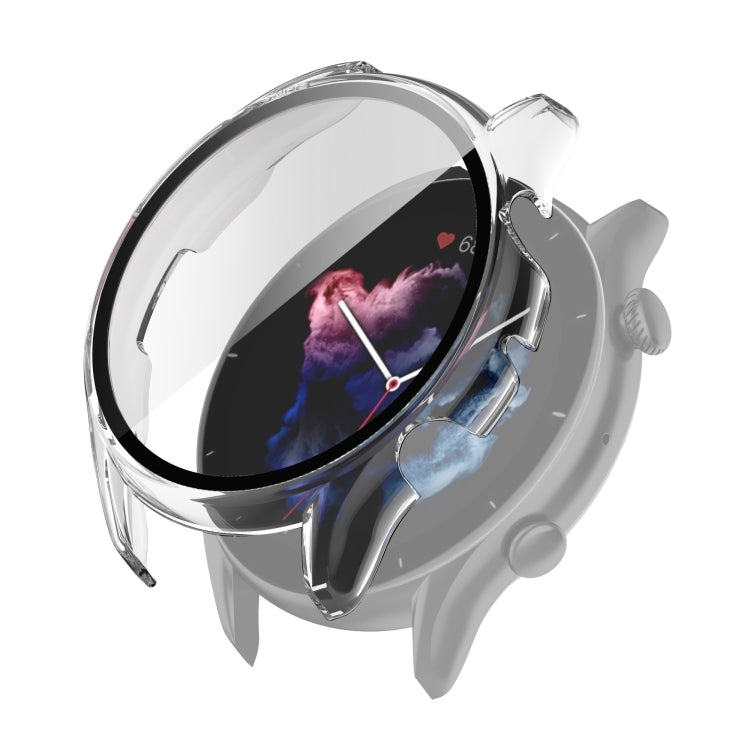 For Amazfit GTR 3 / GTR 3 Pro PC + Tempered Glass Watch Protective Case