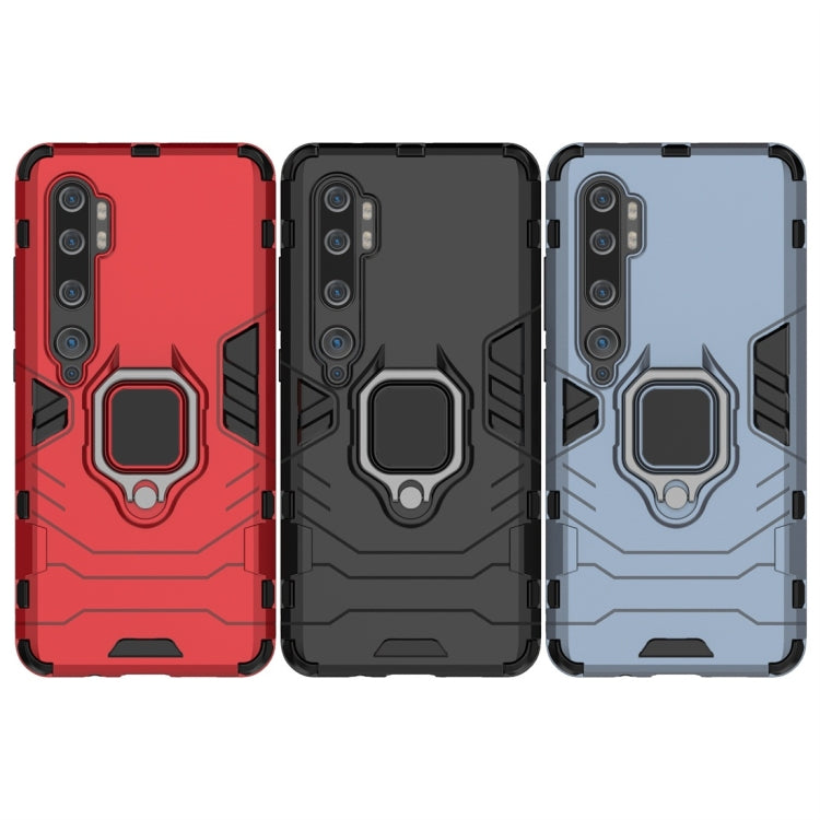 For Xiaomi Mi CC9 Pro & Note 10 Shockproof PC + TPU Protective Case with Magnetic Ring Holder