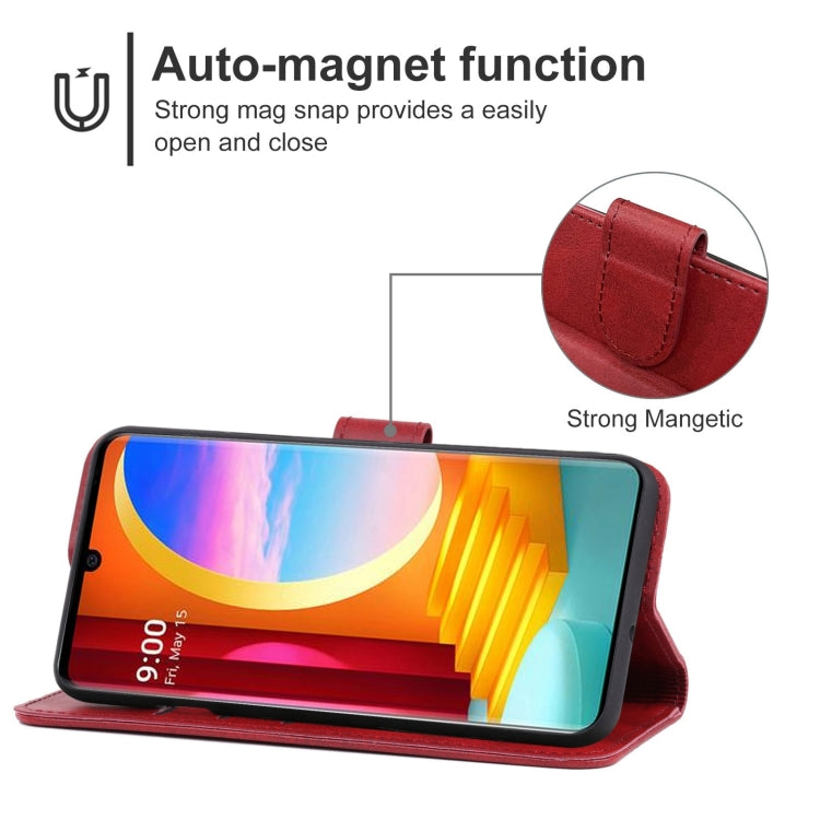 Leather Phone Case For LG Velvet 4G / 5G