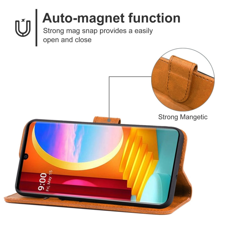 Leather Phone Case For LG Velvet 4G / 5G
