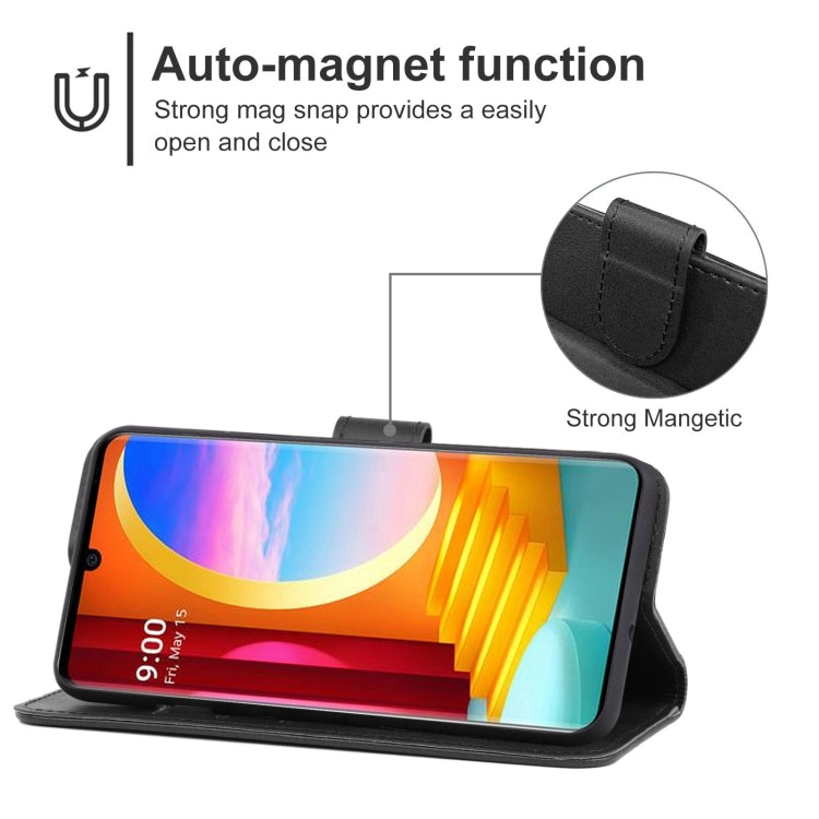 Leather Phone Case For LG Velvet 4G / 5G