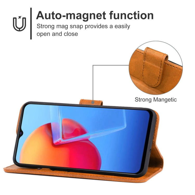 Leather Phone Case For vivo Y51 2020 (India) / Y31 2021