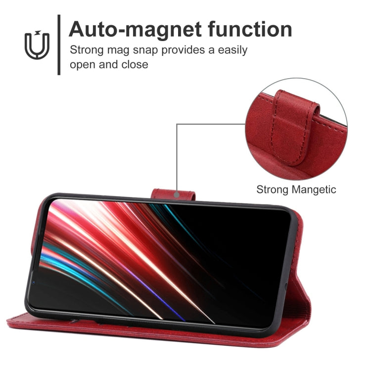 Leather Phone Case For ZTE nubia Red Magic 5G / 5S