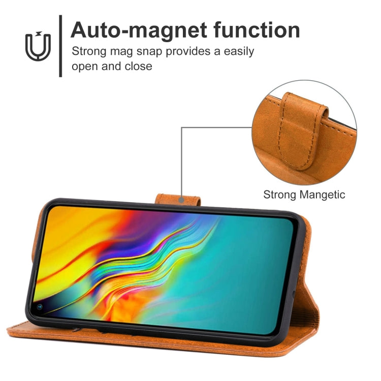 Leather Phone Case For Infinix Hot 9 / Tecno Camon 15