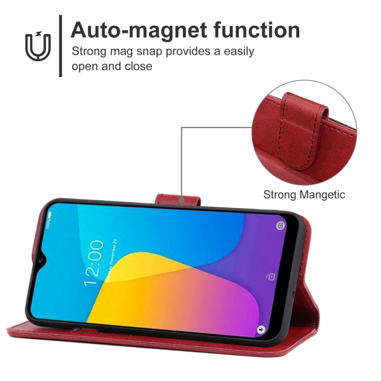 Leather Phone Case For Doogee Y8C / X90