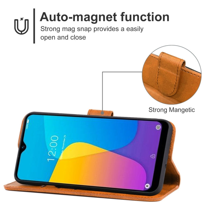 Leather Phone Case For Doogee Y8C / X90